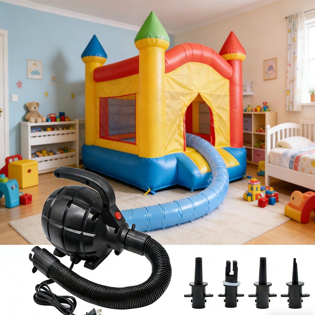 Electric Air Pump for Inflatables,